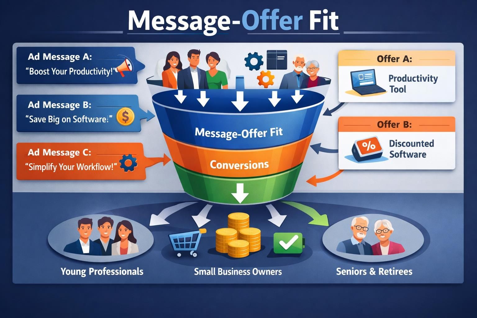 entdecken sie, wie message-offer-fit als zentraler faktor ihre conversion-rate verbessert und ihre marketingstrategie optimiert.