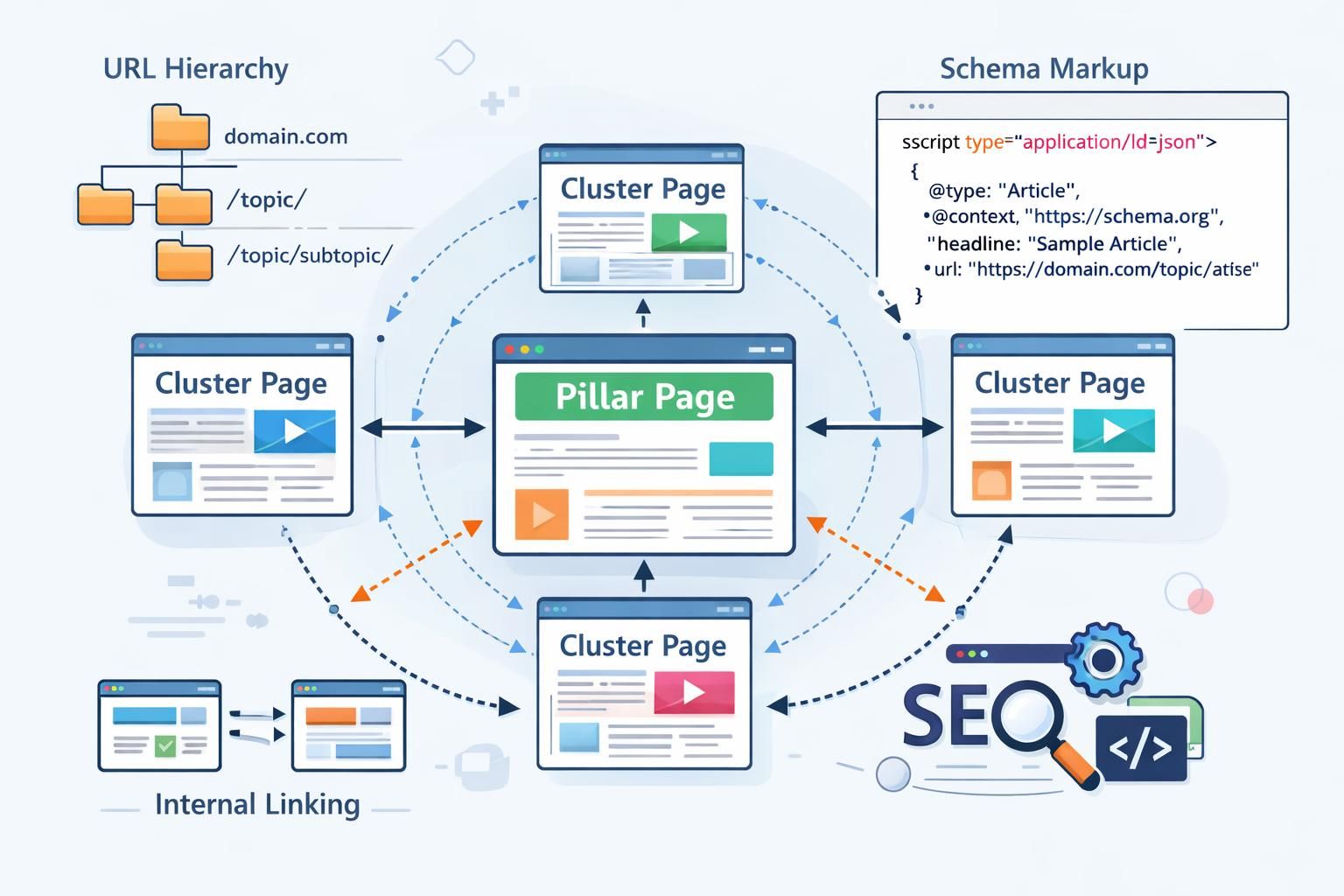 entdecken sie die realen auswirkungen von seo-clustern im vergleich zu isoliertem content auf die indexierung und sichtbarkeit ihrer website. optimieren sie ihre seo-strategie effektiv.